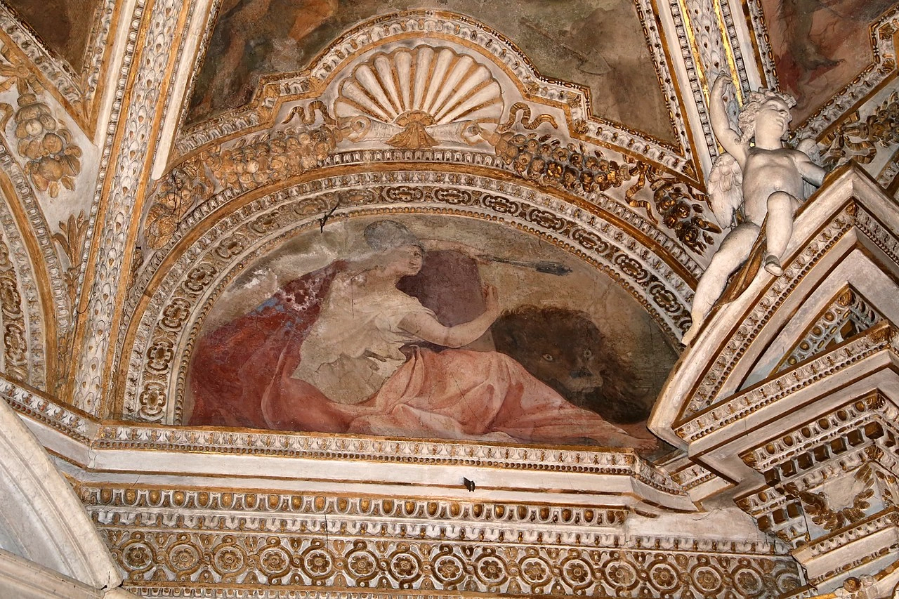 Giovanni Mannozzi - Cappella Mellini, Virtù cardinali, Fortezza